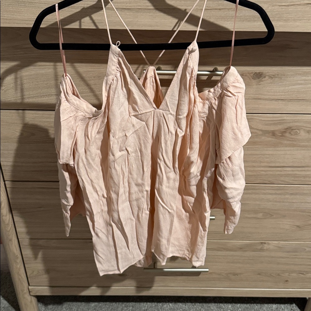 STATE Peach Ruffle Camisole - Picture 5 of 5